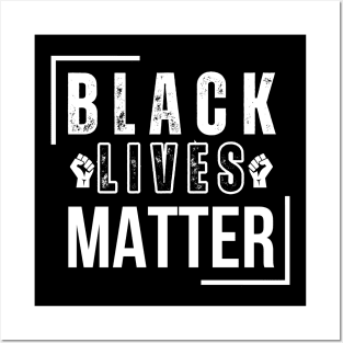 Black Lives Matter Hands Up Dont Shoot Posters and Art